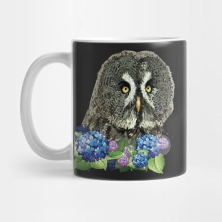 Gray owl Mug